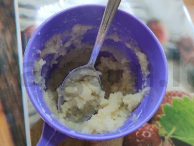 Bulvių rutuliukai su mėsa ir svogūnais Žingsnis 1