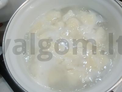 Koldūnai su varške „Patingėliai“ Žingsnis 6