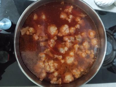 Borsčas su žiedine kopūstu Žingsnis 2