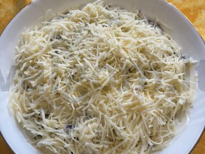 Salotos su marinuotais grybais ir jautiena Žingsnis 3