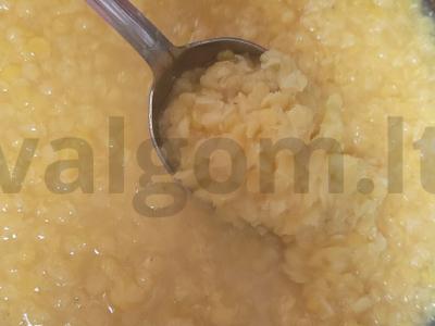 Indų dal: lęšių sriuba Žingsnis 2