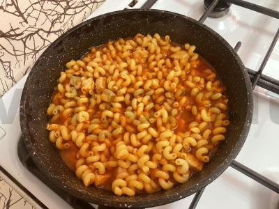 Makaronai su mėsa ir kubaniniu padažu Žingsnis 4