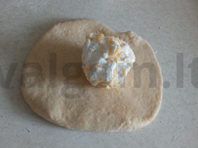 Patingėti khachapuri Žingsnis 3