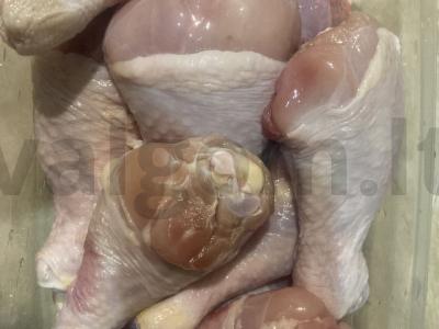 Kepta vištienos blauzda su bulvėmis Žingsnis 1