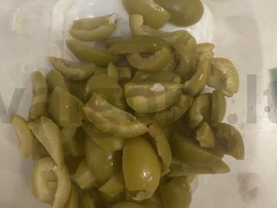 Vištienos pica su grybais ir alyvuogėmis Žingsnis 4