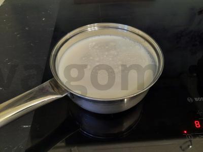 Pienas sriuba Žingsnis 1