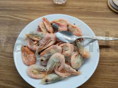 Keptos krevetės su česnaku ir žolelėmis Žingsnis 2