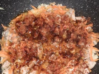 Kiaulienos plovas katile Žingsnis 2