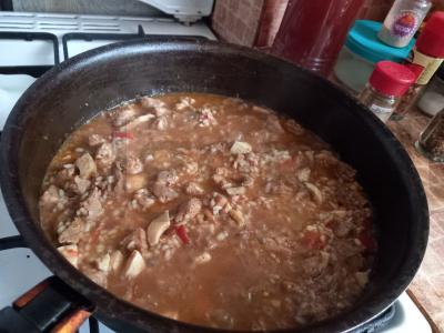 Ryžiai ir padažas Žingsnis 4