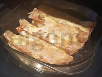 Zaravšan – kiaušinis blynelis su mėsos įdaru Žingsnis 3