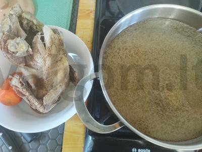 Borsčas su pupelėmis Žingsnis 2