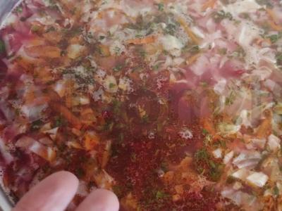 Borsčas su pupelėmis Žingsnis 5