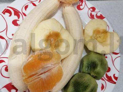 Vaisių salotos su jogurto padažu Žingsnis 2