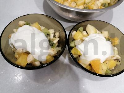 Vaisių salotos su jogurto padažu Žingsnis 5