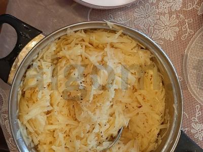 Bulviniai blynai su grietine Žingsnis 2