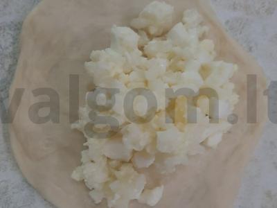 Minkšti pyragėliai su ryžiais ir kiaušiniu orkaitėje Žingsnis 5