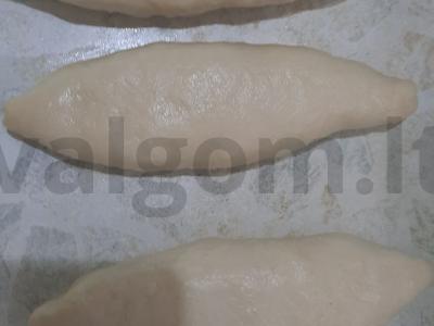 Minkšti pyragėliai su ryžiais ir kiaušiniu orkaitėje Žingsnis 6