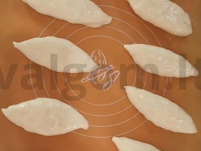 Minkšti pyragėliai su ryžiais ir kiaušiniu orkaitėje Žingsnis 7