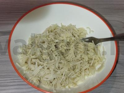 Makaronų ir vištienos filė apkepas Žingsnis 1