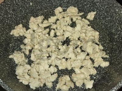 Makaronų ir vištienos filė apkepas Žingsnis 2