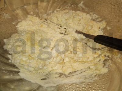 Varškėčiai ant blynų miltų Žingsnis 5