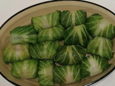 Švelnūs kopūstai iš Pekino kopūsto su kalakutiena Žingsnis 3