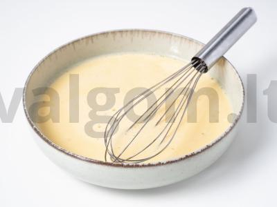 Kepinys su kalakutienos filė ir minkštu sūriu Žingsnis 2