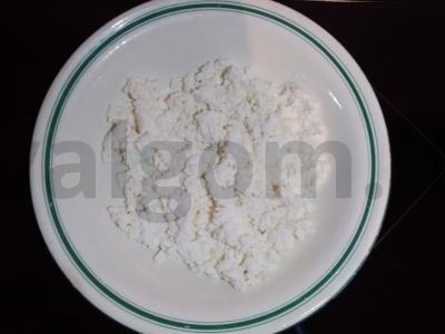 Varškė su ananasų cukatais Žingsnis 1