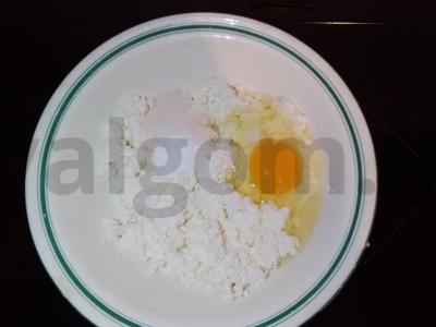 Varškė su ananasų cukatais Žingsnis 2