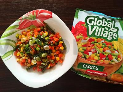 Skani meksikietiška mišrainė lengvam vakarienei pagrindine nuotrauka