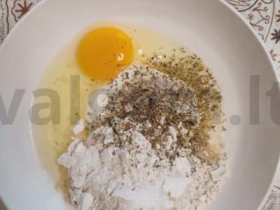 Avižų blynas „Pica sveikatai“ Žingsnis 3