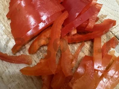 Salotas „Raudona širdis“ Žingsnis 1