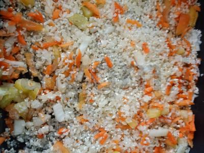 Keptas ryžiai su marinuota vištienos krūtinėle Žingsnis 2