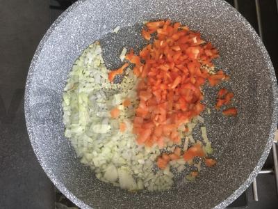 Makaronai su midijomis Žingsnis 4