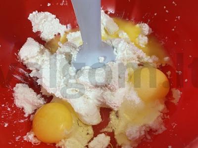 Vieniški vafliai PP pusryčiams Žingsnis 1