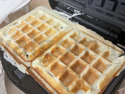 Vieniški vafliai PP pusryčiams Žingsnis 4