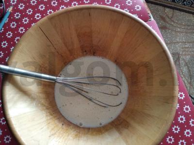 Žiedinės kopūstų ir vištienos apkepas avižų piene Žingsnis 2