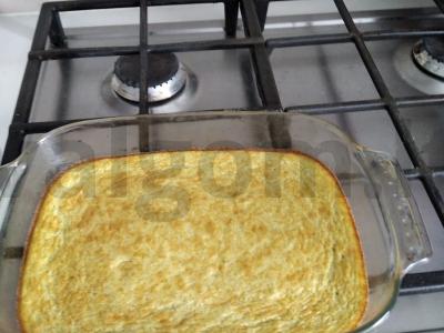 Žiedinės kopūstų ir vištienos apkepas avižų piene Žingsnis 3