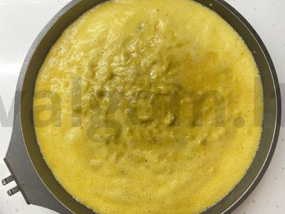 Kvapni apkepas su moliūgu ir obuoliais Žingsnis 3