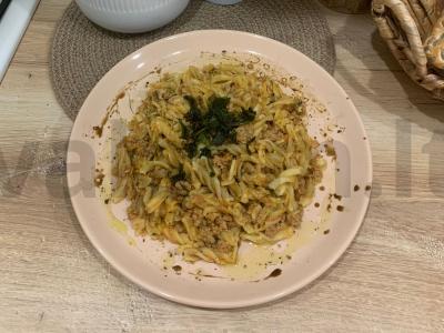 Makaronai gruzinišku stiliumi pagrindine nuotrauka