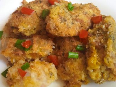 Jūros liežuvis aštriame džiūvėsėlių apvalkale pagrindine nuotrauka