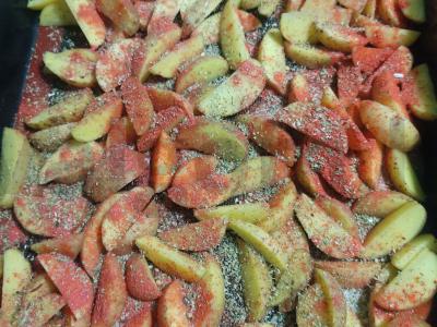 Aštrus bulvių patiekalas kaimišku stiliumi Žingsnis 3