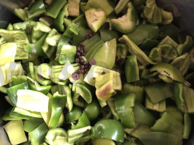 Žiemos lečo iš geltonų pomidorų Žingsnis 1