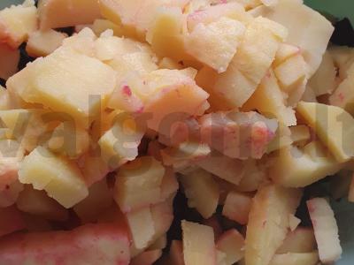 Vitaminų vinigretas su baltu maltu pipiru Žingsnis 4