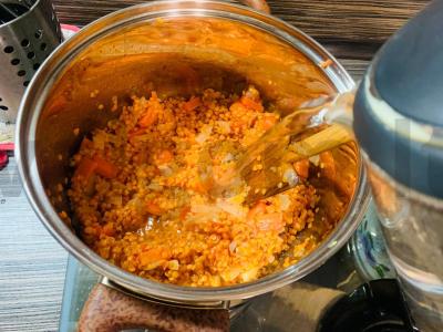 Turkiškas lęšių sriuba Žingsnis 8