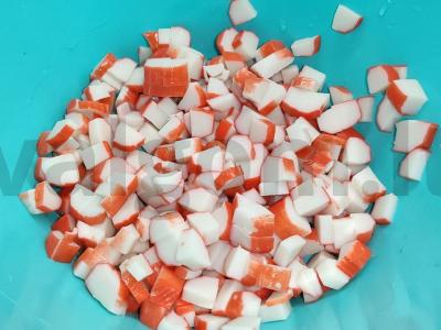 Krabų salotos su kukurūzais Žingsnis 2