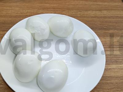 Krabų salotos su kukurūzais Žingsnis 3