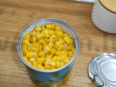 Krabų salotos su kukurūzais Žingsnis 5