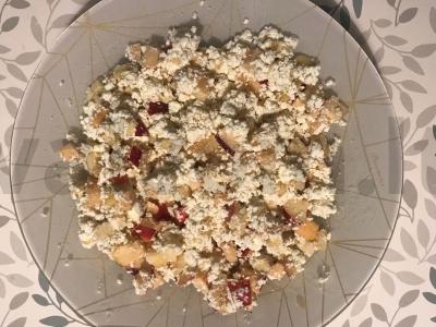 Varškė su vaisiais Žingsnis 5