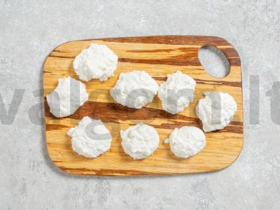 Sūrio pyragėliai pagal GOST Žingsnis 15